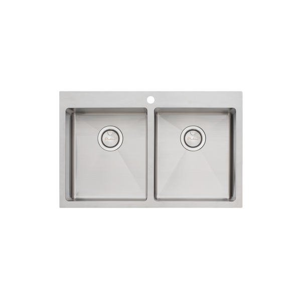 Apollo Double Bowl Sink Stainless Steel