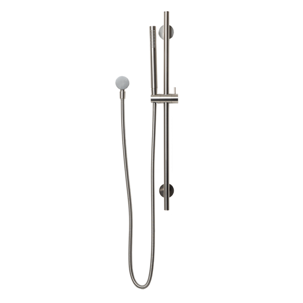 Mira Brushed Nickel Shower on Rail