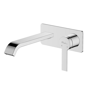 Barcelona Wall Mixer Set Chrome - Chrome