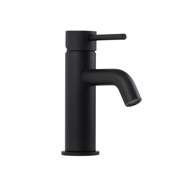 Mira Matte Black Short Basin Mixer
