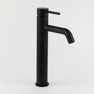 Mira Matte Black Tall Basin Mixer - Matte Black