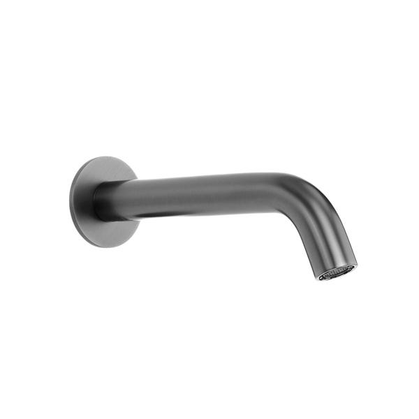 Mira Brushed Gunmetal Wall Spout