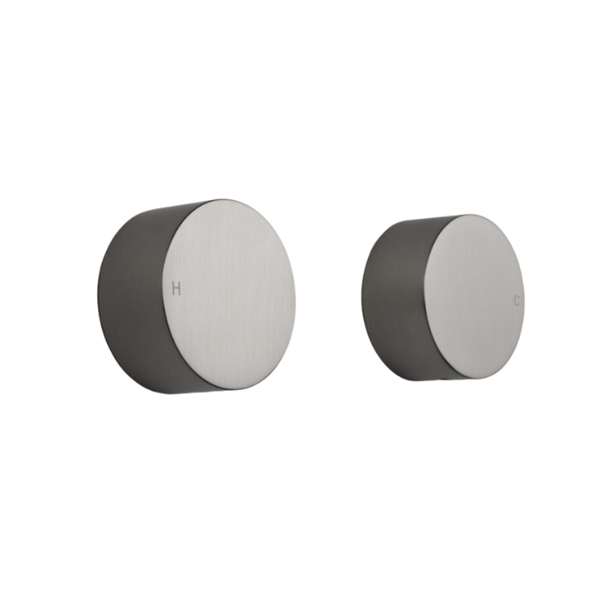 Simon Brushed Nickel Simple Circle Handles