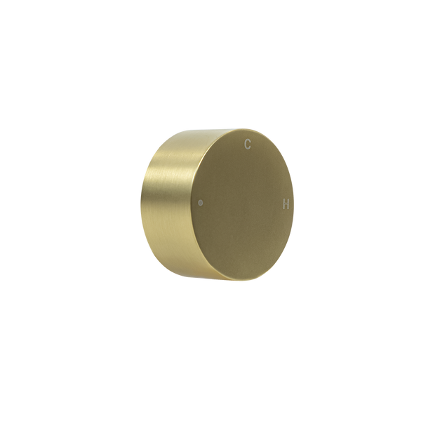 Simon Brushed Brass Gold Progressive Circle Mixer