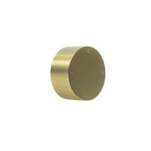 Simon Brushed Brass Gold Progressive Circle Mixer - Brushed Brass Gold