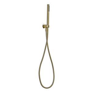 Mira Brushed Brass Gold Hand Shower and Hose - Brushed Brass Gold