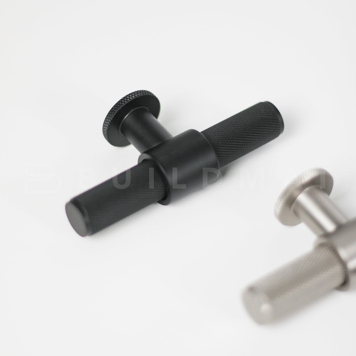 Momo Belgravia Solid Brass T Knob 82mm Matte Black