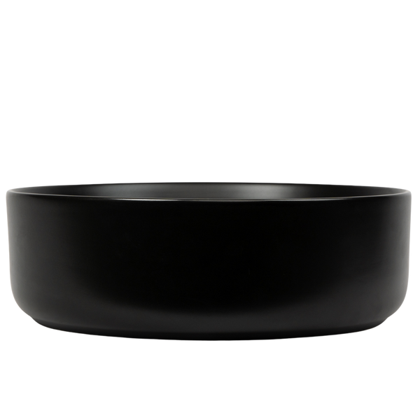 Spica Nashi Matte Black Circle Basin