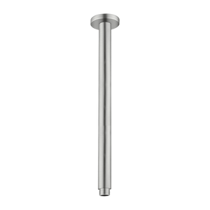 Round Ceiling Arm 300mm Brushed Nickel - Brushed Nickel