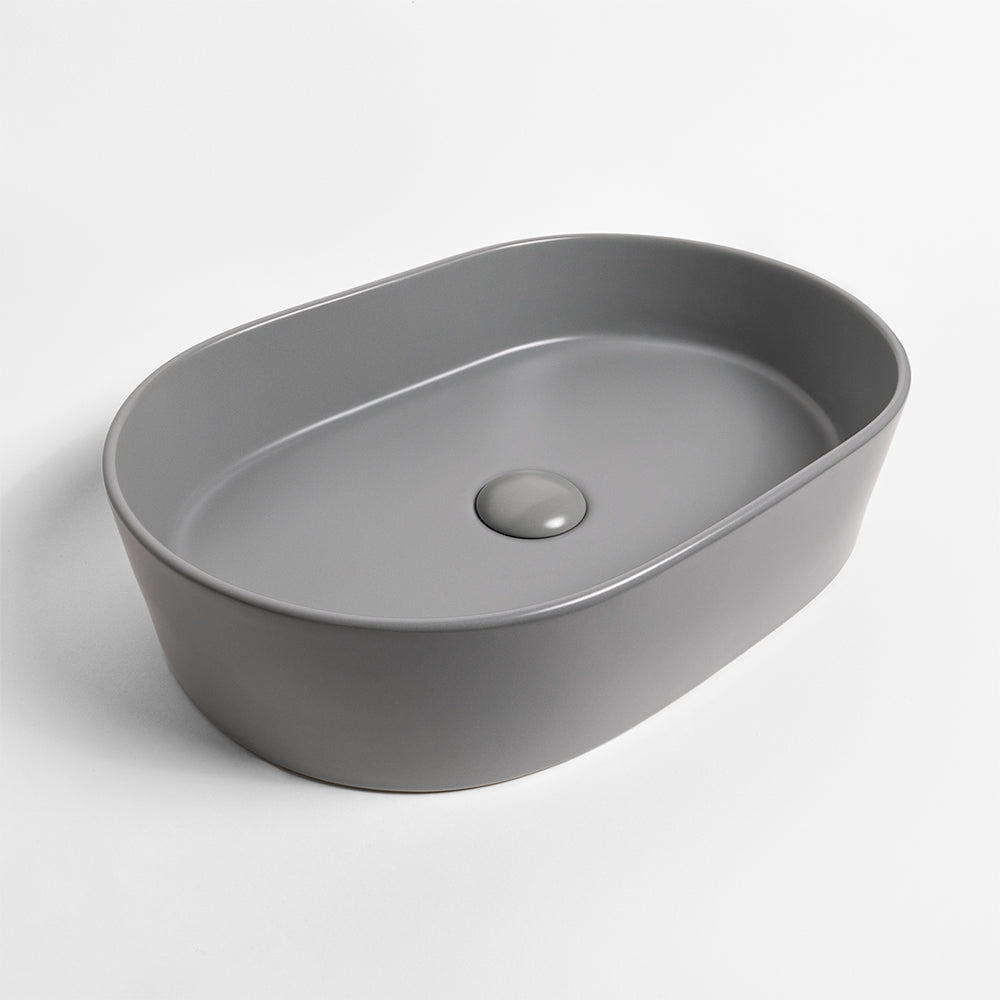 Petra Pill Matte Grey Basin