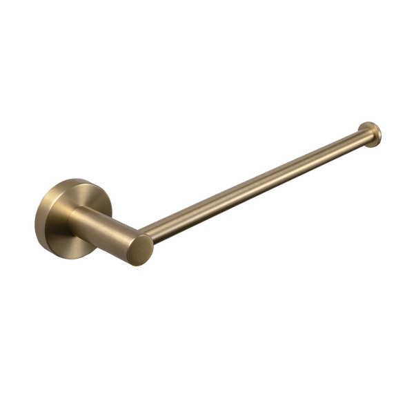 Farina 255 Hand Towel Rail Brushed Brass Gold