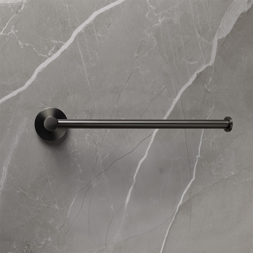 Farina 255 Hand Towel Rail Brushed Gunmetal