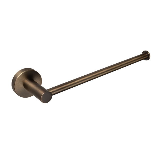 Farina 255 Hand Towel Rail Brushed Vintage Antique Brass