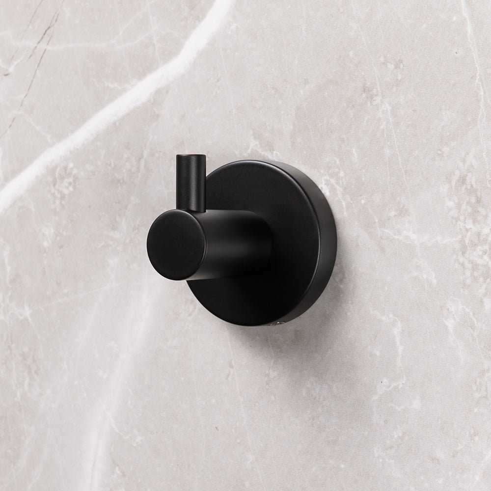 Farina Robe Hook Matte Black