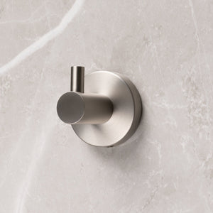 Farina Robe Hook Brushed Nickel - Brushed Nickel
