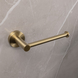Farina Toilet Roll Holder Brushed Brass Gold - Brushed Brass Gold