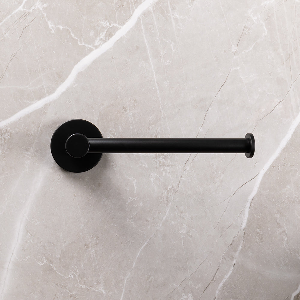 Farina Toilet Roll Holder Matte Black