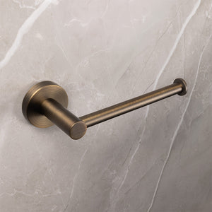 Farina Toilet Roll Holder Brushed Vintage Antique Brass - Brushed Vintage Antique Brass