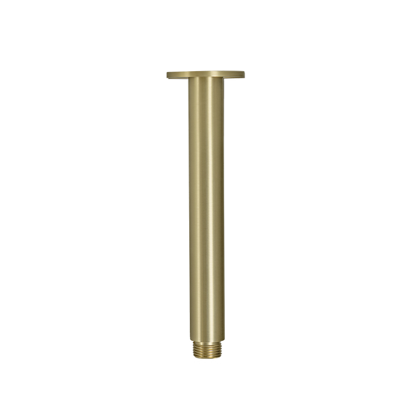 Mira Brushed Brass Gold Ceiling Shower Arm
