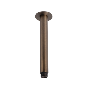 Mira Brushed Vintage Antique Brass Ceiling Shower Arm - Brushed Vintage Antique Brass