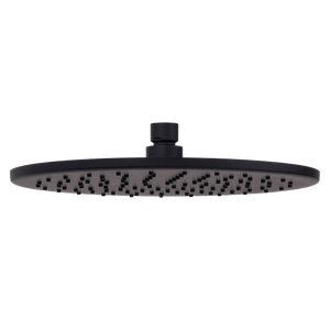 Mira 250mm Matte Black Shower Head - Matte Black