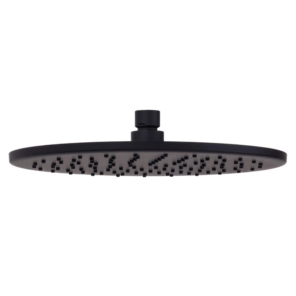 Mira 250mm Matte Black Shower Head
