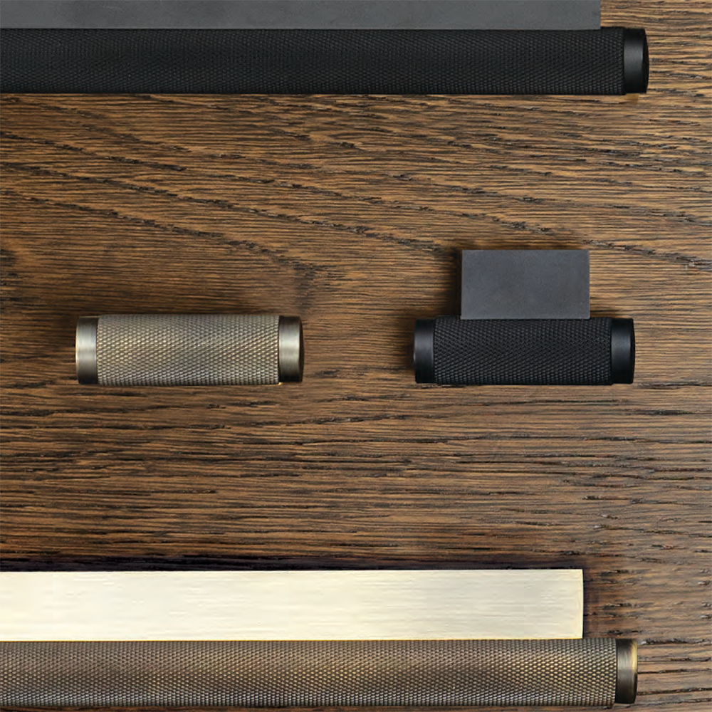 Momo Brighton Solid Brass T Knob 50mm Matte Black