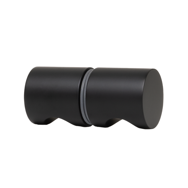 Zala Shower Door Handle Matte Black