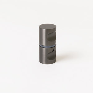 Zala Shower Door Handle Brushed Gunmetal - Brushed Gunmetal