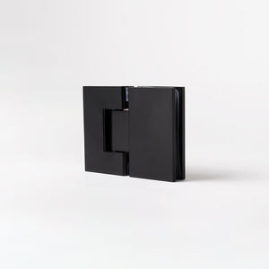 Anton Shower Hinge Matte Black - Matte Black