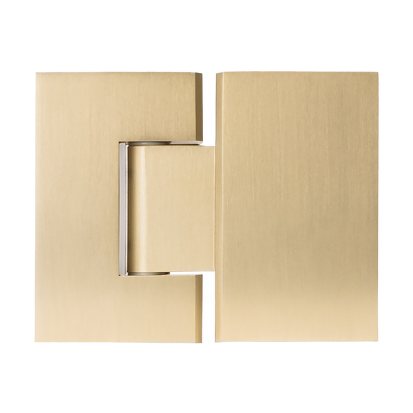 Anton Shower Hinge Brushed Brass Gold