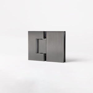 Anton Shower Hinge Brushed Gunmetal - Brushed Gunmetal