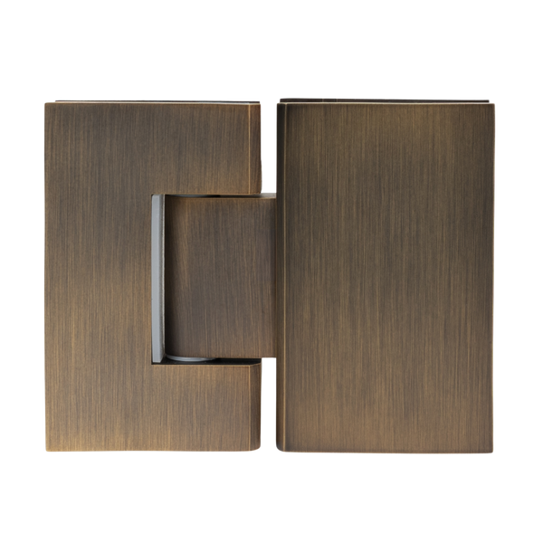 Anton Shower Hinge Brushed Vintage Antique Brass