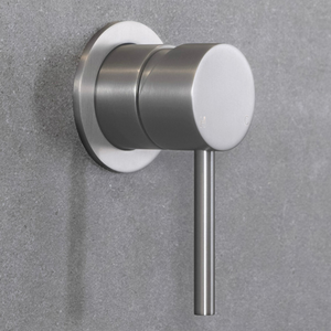 Mira Brushed Nickel Wall Mixer - Brushed Nickel