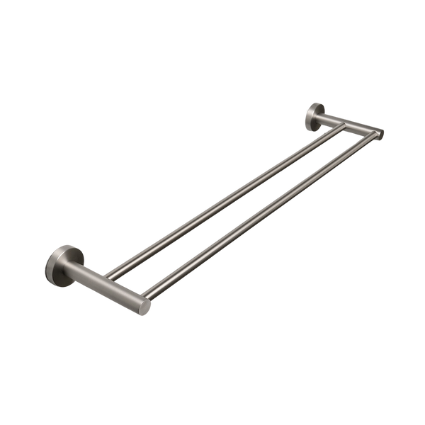 Farina 600 Double Towel Rail Brushed Nickel