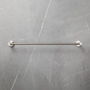 Farina 600 Single Towel Rail Brushed Nickel - Brushed Nickel