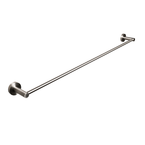 Farina 800 Single Towel Rail Brushed Nickel