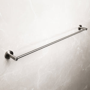 Farina 800 Single Towel Rail Brushed Nickel - Brushed Nickel