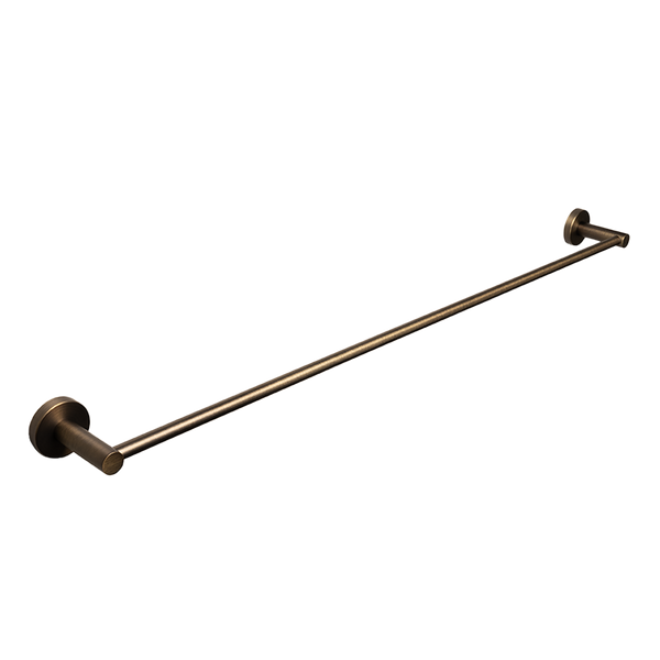 Farina 800 Single Towel Rail Brushed Vintage Antique Brass