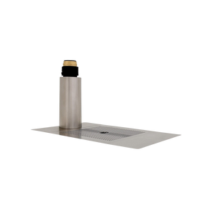 XI Font incl 120mm Riser Brushed - Brushed Chrome