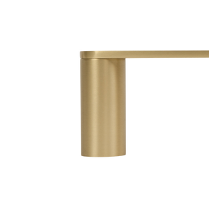 Ascari Brushed Brass Gold 800 Single Towel Rail - Brushed Brass Gold