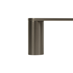 Ascari Brushed Gunmetal 800 Single Towel Rail - Brushed Gunmetal