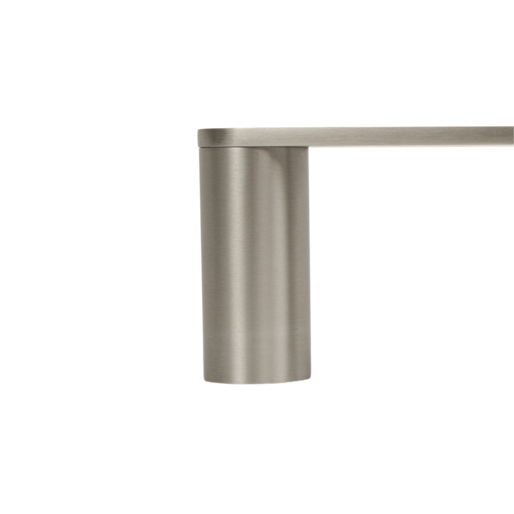 Ascari Brushed Nickel 800 Single Towel Rail