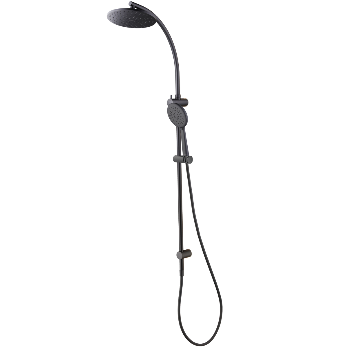 Copenhagen Dual Shower Set Matte Black