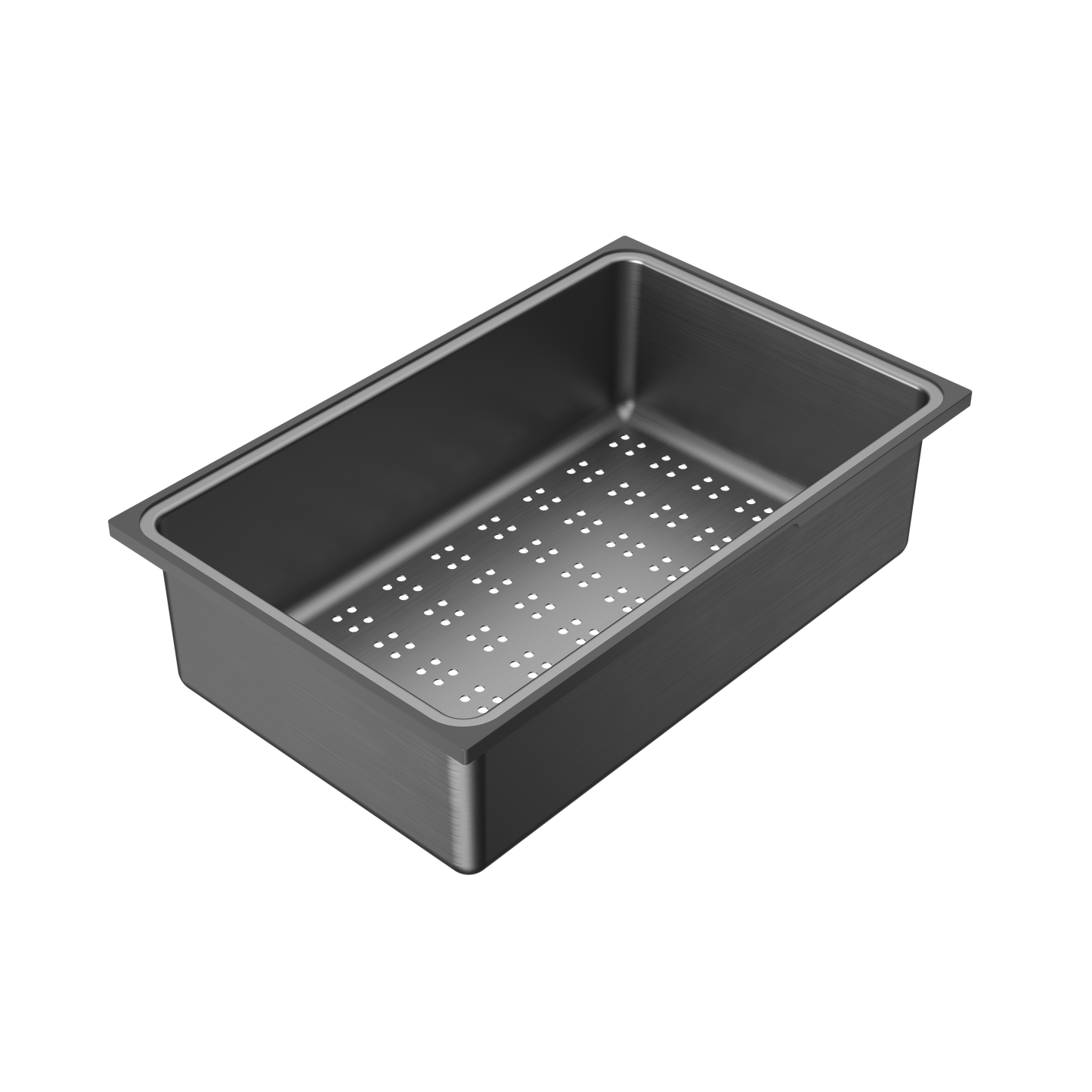 Urbane II Stainless Steel Colander Gunmetal