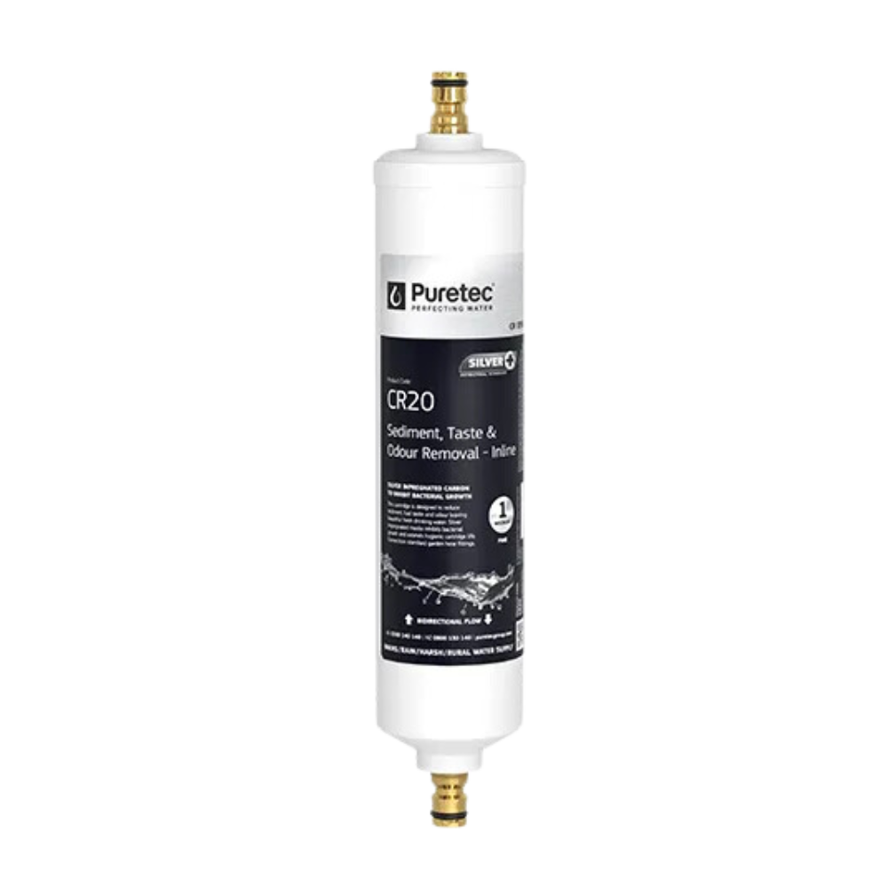 Caravan Inline Filter with Brass Hose Connectors