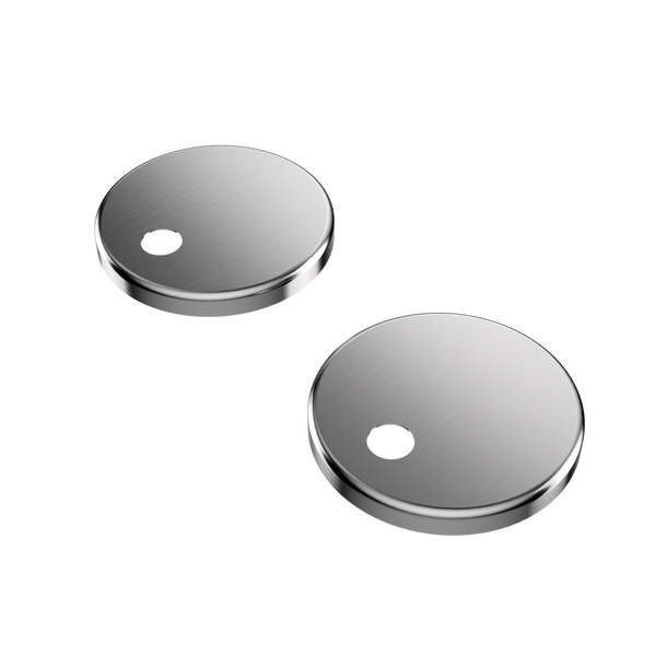 Urbane II Toilet Seat Hinge Caps Stainless Steel
