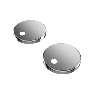 Urbane II Toilet Seat Hinge Caps Stainless Steel - Stainless Steel