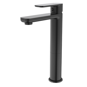 Luna Tower Basin Mixer Black Lead Free - Satin Black