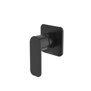 Luna Bath/Shower Mixer Black - Satin Black